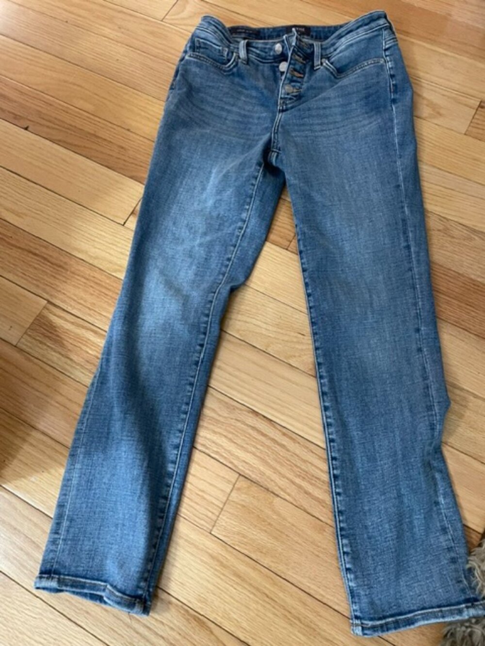 NYDJ  Size 4 Sheri Slim Button down denim